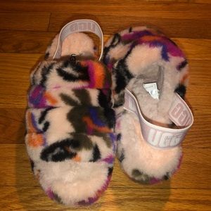multicolor ugg slippers